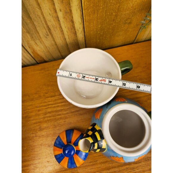 Whimsical Ceramic "Tea for One" Set - Picture 4 of 8